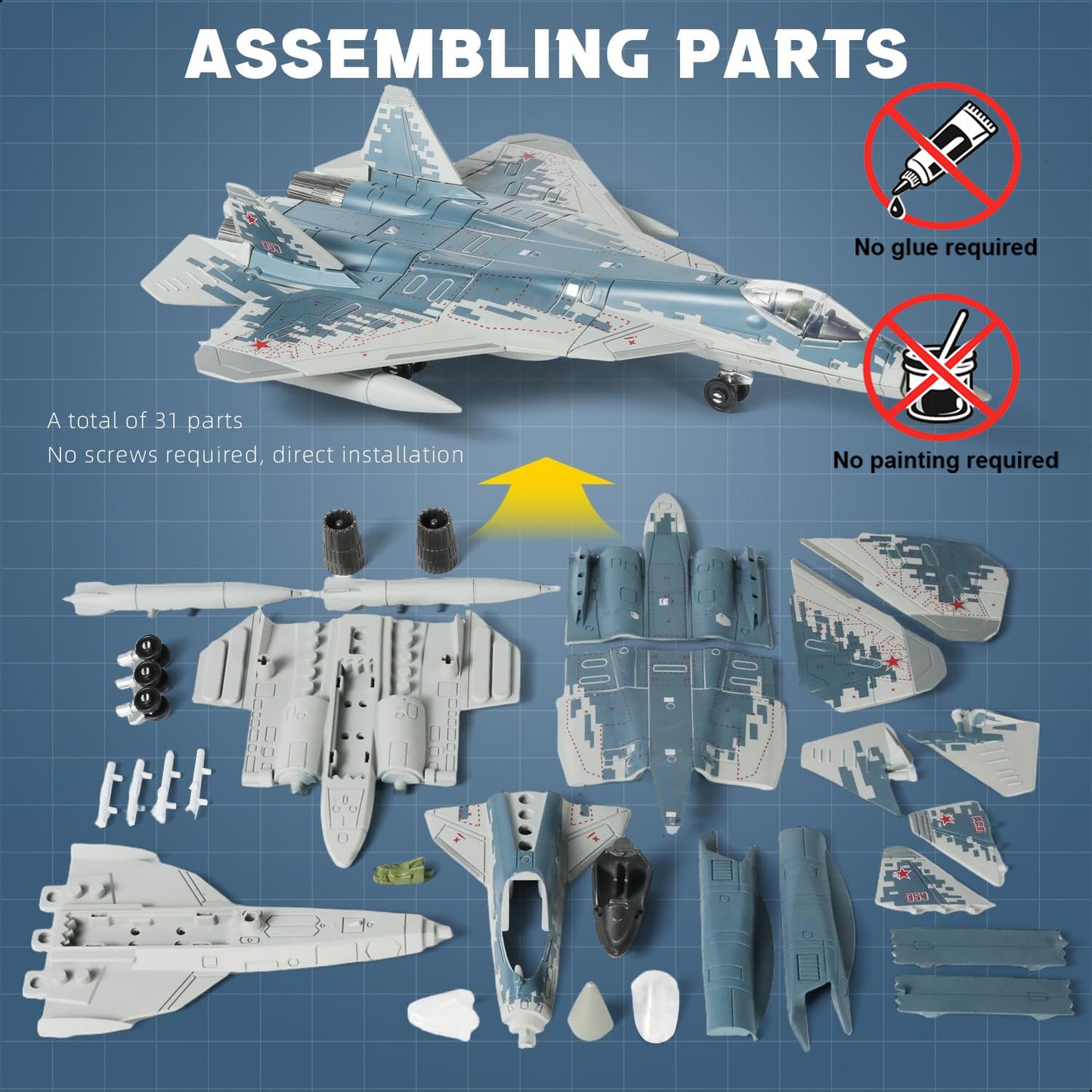 Sukhoi Su-57 | Escala 1:72