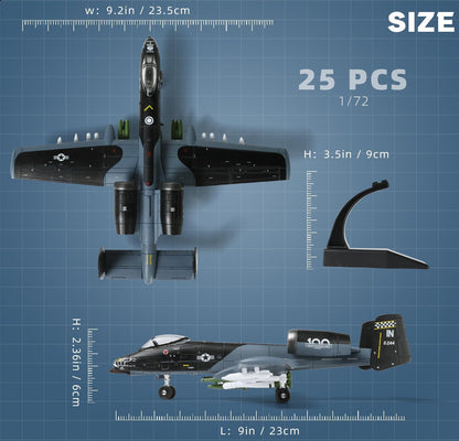 A-10 Thunderbolt Blacksnake | Escala 1:72
