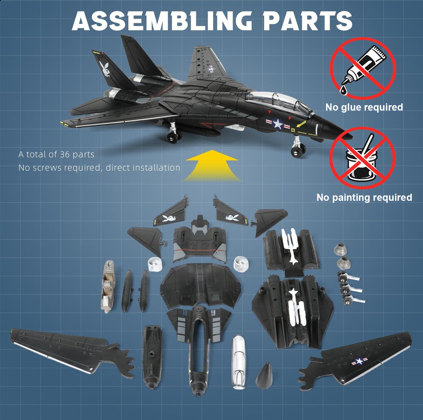 F-14 Tomcat "Bunny" | Escala 1:72